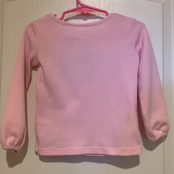 Used pink girl’s Koala kids long sleeve top blouse with small stain - Picture 2 of 16